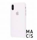Чехол TPU белый Apple Logo для iPhone Xs 
