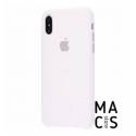 Чохол TPU білий Apple Logo для iPhone Xs