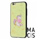 Чехол TPU Confetti Fashion единорог для iPhone7/8