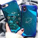 Чохол TPU синій космос для iPhone7/8