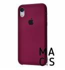 Чехол TPU красное вино Apple Copy для iPhone XR