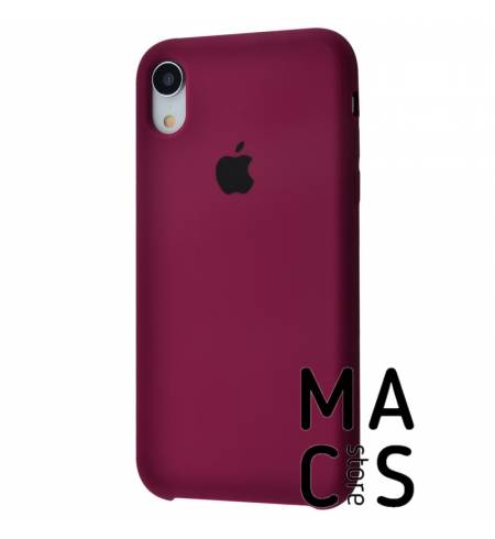 Чехол TPU красное вино Apple Copy для iPhone XR