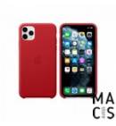 Чехол TPU красный Apple Logo для iPhone 11Pro