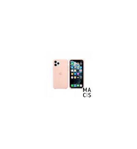 Чехол TPU розовый песок Apple Logo для iPhone 11Pro Max