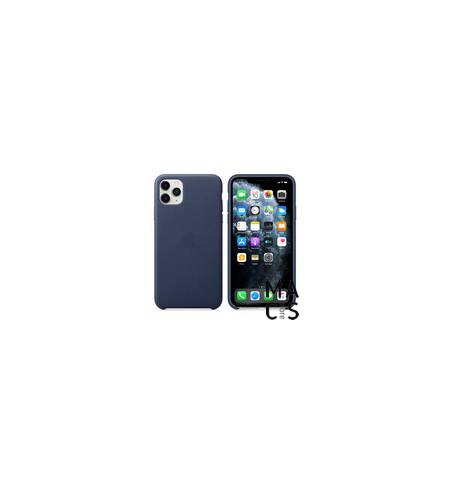 Чехол TPU тёмно-синий Apple Logo для iPhone 11 