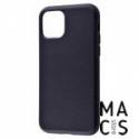 Чохол еко-шкіра чорний Grainy Leather для iPhone11 Pro