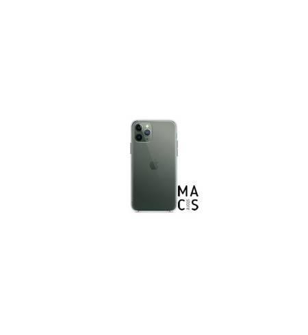 Чехол TPU прозрачный Apple Logo для iPhone 11 Pro Max