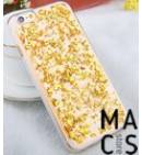 Чехол TPU камни Case Mate золото для iPhone XSMax