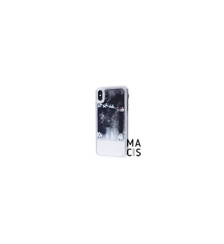 Чехол Let it snow серый для iPhone XS Max
