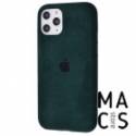 Чехол Alcantara Protect для iPhone 11Pro темно-зеленый