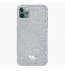 Чехол Swarovski серебро кристалл для iPhone 11Pro Max