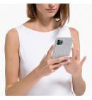 Чехол Swarovski серебро кристалл для iPhone 11Pro Max