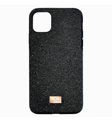 Чехол Swarovski чёрный кристалл для iPhone11Pro