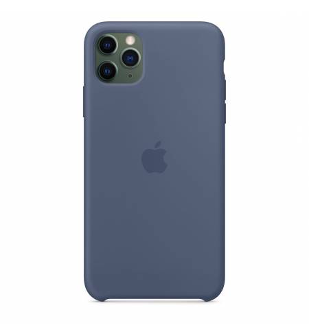Силиконовый чехол Apple Silicone Case Alaskan Blue (MX032) для iPhone 11 Pro Max