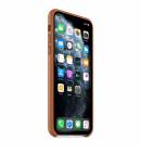 Чехол Apple Leather Case (Saddle Brown) MX0D2ZM/A для iPhone 11 Pro Max