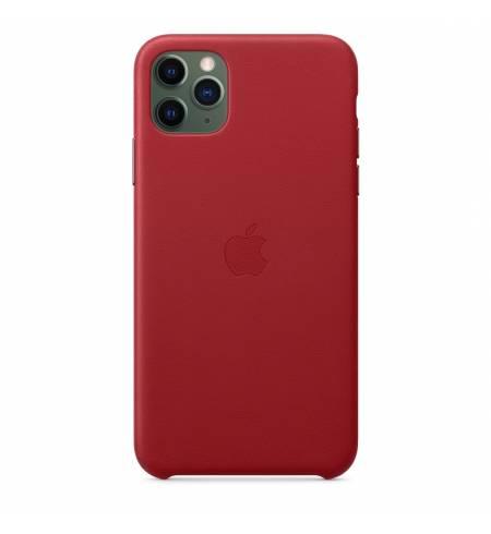 Чехол Apple Leather Case (PRODUCT) Red MX0F2ZM/A для iPhone 11 Pro Max