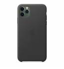 Чехол Apple Leather Case (Black) MX0E2ZM/A для iPhone 11 Pro Max