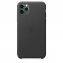 Чохол Apple Leather Case (Black) MX0E2ZM/A для iPhone 11 Pro Max