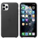 Чехол Apple Leather Case (Black) MX0E2ZM/A для iPhone 11 Pro Max