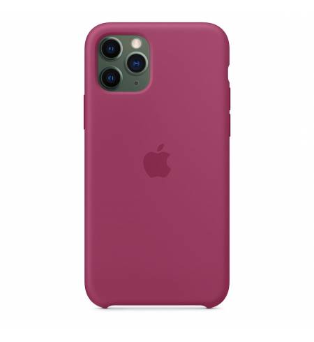 Чехол Apple Silicone Case (Pomegranate) MXM62ZM/A для iPhone 11 Pro