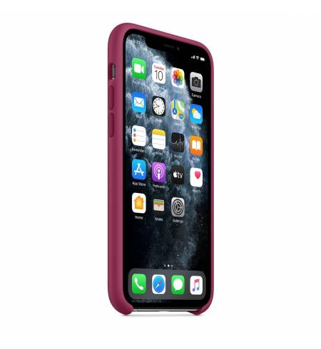 Чехол Apple Silicone Case (Pomegranate) MXM62ZM/A для iPhone 11 Pro