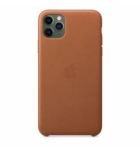 Оригинальный Чехол кожа коричневый Original Apple для iPhone 11 Pro MWYD2