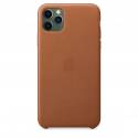 Чохол Apple Leather Case (Saddle Brown) MWYD2ZM/A для iPhone 11 Pro