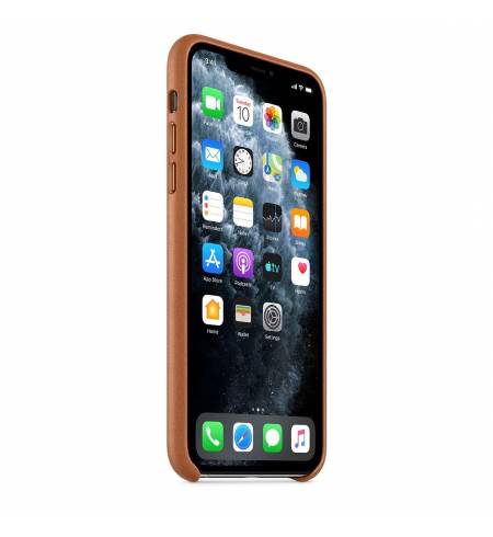 Оригинальный Чехол кожа коричневый Original Apple для iPhone 11 Pro MWYD2