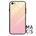 Чохол Multiple Glass рожево-жовтий для iPhone 8