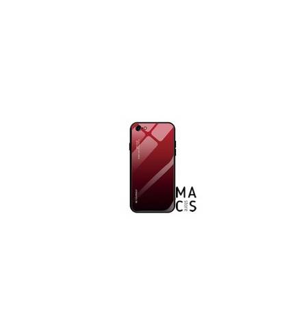 Чехол Multiple Glass чёрно-красный для iPhone 8