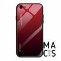 Чохол Multiple Glass чорно-червоний для iPhone 8