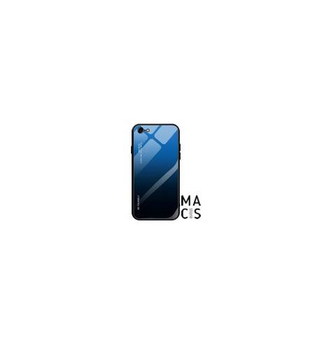 Чехол Multiple Glass чёрно-синий для iPhone 8