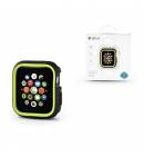 Бампер TPU for Apple Watch 40mm/44mm Black-Yellow