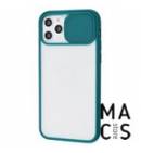 Чехол Camera Protect Matte зеленый для iPhone 11Pro