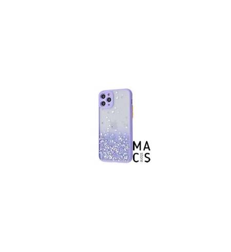 Чохол Confetti Glitter purple для iPhone 11