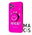 Чехол Nice Smile pink для iPhone 11