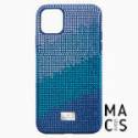 Чохол Swarovski синій кристал для iPhone11Pro Max