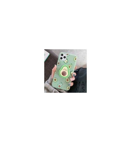 Чехол TPU Fruits авокадо для iPhone XS