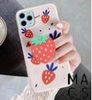 Чехол TPU Fruits клубничка для iPhone 11Pro
