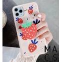 Чохол TPU Fruits полуничка для iPhone11