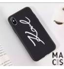Чехол TPU Karl Lagerfeld автограф для iPhone XS
