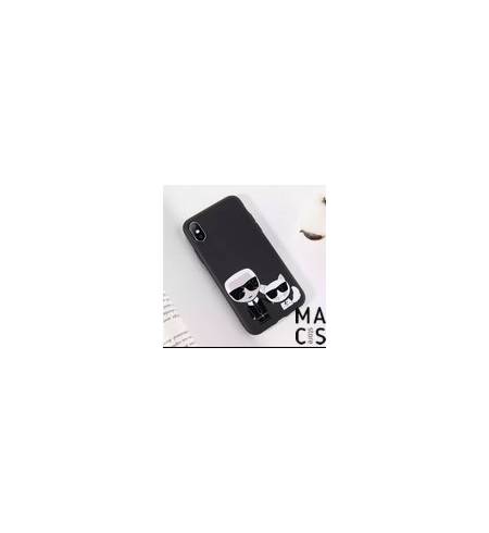 Чехол TPU Karl Lagerfeld с котом для iPhone 8