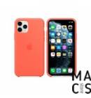 Чехол TPU грейпфрут Apple Logo для iPhone 11 