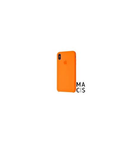 Чехол TPU оранжевый витамин Apple Copy для iPhone X