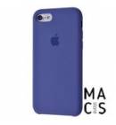 Чехол TPU синий лён Apple Copy для iPhone 8