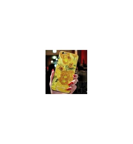 Чехол Van Gogh подсолнухи для iPhone XS 