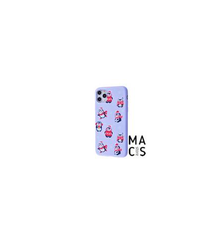 Чехол WAVE penguins purple для iPhone 8Plus 