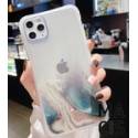 Чохол прозорий мармур зелений для iPhone 11Pro
