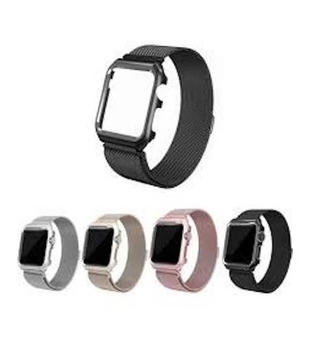 Ремешки Apple Watch Milanese Loop с бампером 38-44mm