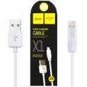 Кабель Hoco USB to Lightning 1m White X1